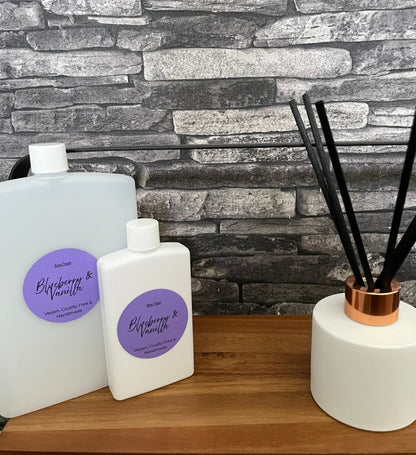 Blueberry & Vanilla Diffuser Oil Refill - Fragrance Reed Diffusers - New Dawn